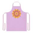 Lilac Mandala Art Apron - Kitchen Decor All Over Prints - Blululi