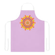 Lilac Mandala Art Apron - Kitchen Decor All Over Prints - Blululi