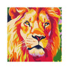 Lion King Poster - Colorful Savanna Art Poster - Blululi