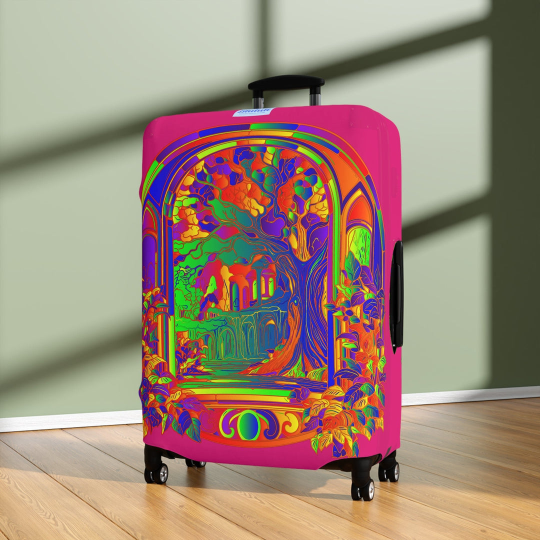 Luggage Cover - Mystical Nature Mandala Design Accessories - Blululi