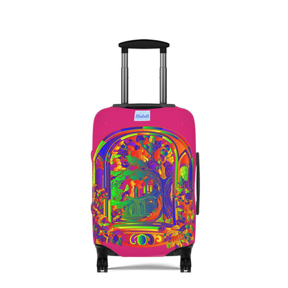 Luggage Cover - Mystical Nature Mandala Design Accessories - Blululi