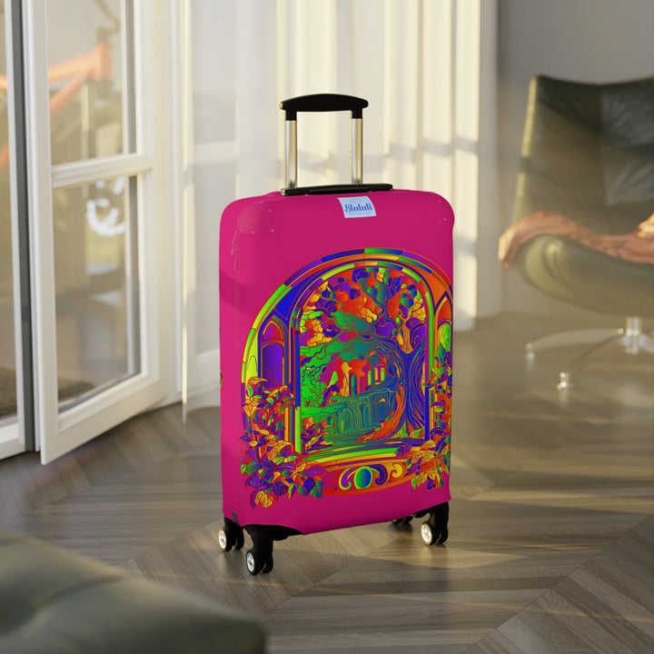 Luggage Cover - Mystical Nature Mandala Design Accessories - Blululi