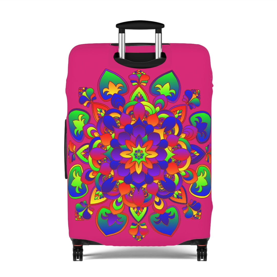 Luggage Cover - Mystical Nature Mandala Design Accessories - Blululi