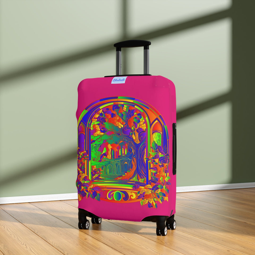 Luggage Cover - Mystical Nature Mandala Design Accessories - Blululi