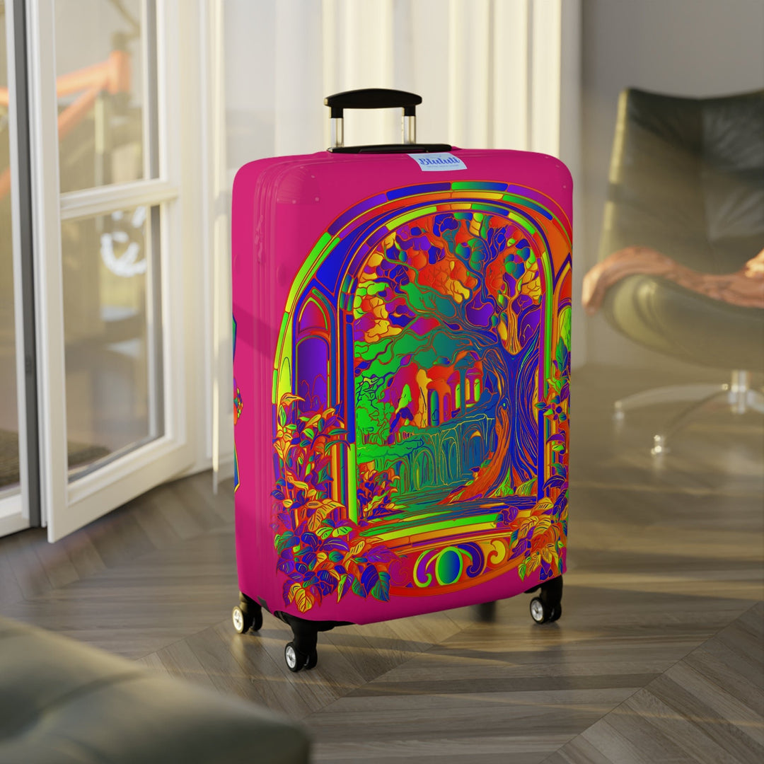 Luggage Cover - Mystical Nature Mandala Design Accessories - Blululi