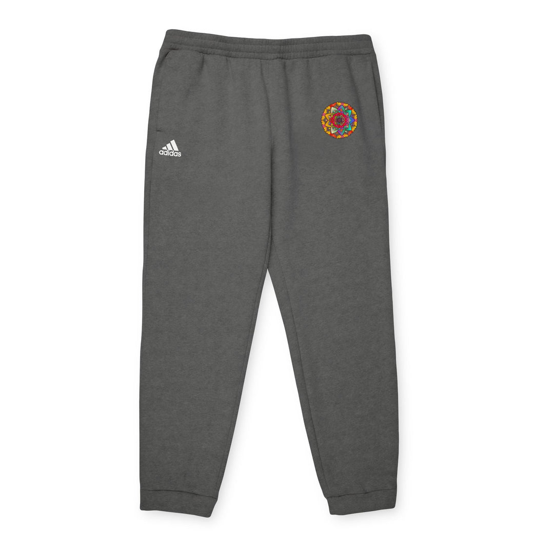 Mandala Adidas Fleece Joggers Trousers - Blululi