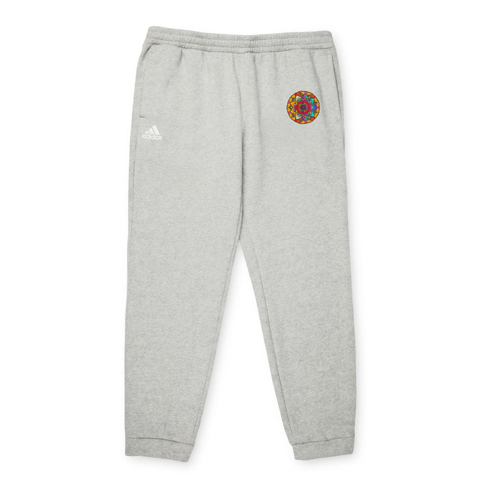 Mandala Adidas Fleece Joggers Trousers - Blululi