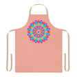 Mandala Apron - Hand - Drawn Art, Apricot All Over Prints - Blululi
