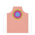 Mandala Art Apron - Apricot Blossom All Over Prints - Blululi