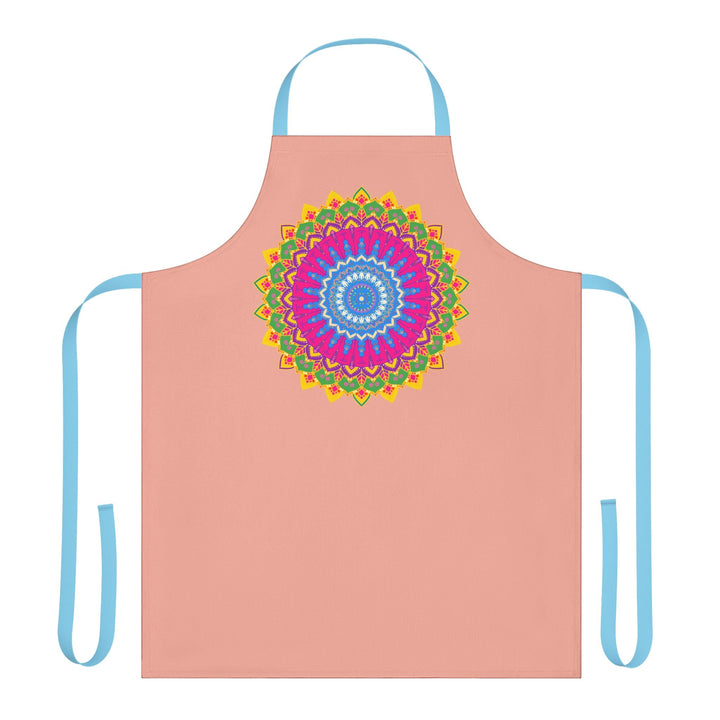 Mandala Art Apron - Apricot Blossom All Over Prints - Blululi