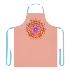 Mandala Art Apron - Apricot Blossom All Over Prints - Blululi