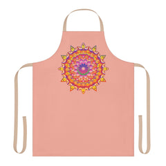 Mandala Art Apron - Apricot Blossom All Over Prints - Blululi