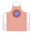 Mandala Art Apron - Apricot Blossom All Over Prints - Blululi