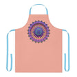 Mandala Art Apron - Apricot & Colorful All Over Prints - Blululi