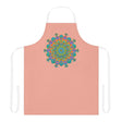 Mandala Art Apron - Apricot - Colorful Kitchen Decor All Over Prints - Blululi