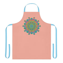 Mandala Art Apron - Apricot - Colorful Kitchen Decor All Over Prints - Blululi
