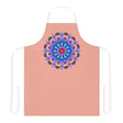 Mandala Art Apron - Apricot - Colorful & Unique All Over Prints - Blululi