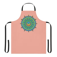 Mandala Art Apron - Apricot Delight All Over Prints - Blululi