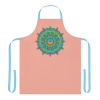 Mandala Art Apron - Apricot Delight All Over Prints - Blululi