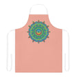 Mandala Art Apron - Apricot Delight All Over Prints - Blululi