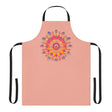 Mandala Art Apron - Apricot Dream All Over Prints - Blululi