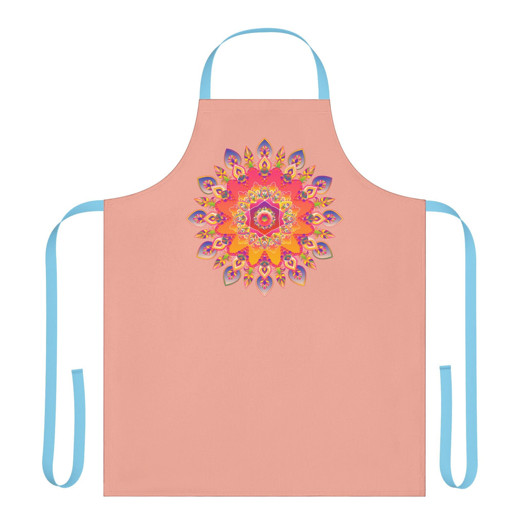 Mandala Art Apron - Apricot Dream All Over Prints - Blululi