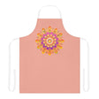 Mandala Art Apron - Apricot Dream All Over Prints - Blululi