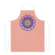 Mandala Art Apron - Apricot Dream All Over Prints - Blululi