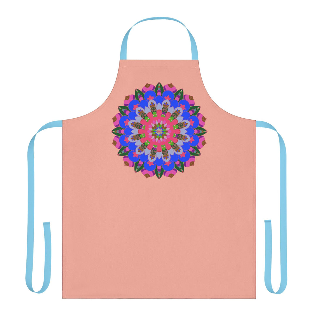 Mandala Art Apron - Apricot Dream All Over Prints - Blululi