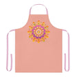 Mandala Art Apron - Apricot Dream All Over Prints - Blululi