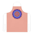 Mandala Art Apron - Apricot Dream All Over Prints - Blululi