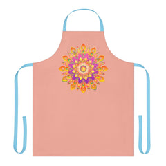 Mandala Art Apron - Apricot Dream All Over Prints - Blululi