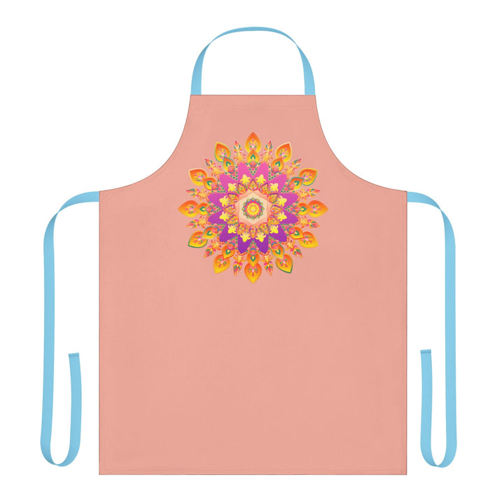 Mandala Art Apron - Apricot Dream All Over Prints - Blululi