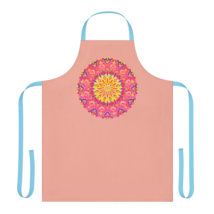 Mandala Art Apron - Apricot Dream All Over Prints - Blululi