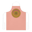 Mandala Art Apron - Apricot Dream All Over Prints - Blululi