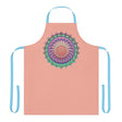 Mandala Art Apron - Apricot Flower All Over Prints - Blululi