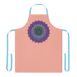 Mandala Art Apron - Apricot - Hand Drawn All Over Prints - Blululi