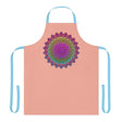 Mandala Art Apron - Apricot - Hand - Drawn All Over Prints - Blululi