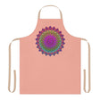 Mandala Art Apron - Apricot - Hand - Drawn All Over Prints - Blululi