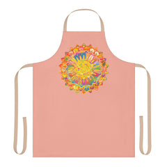 Mandala Art Apron - Apricot - Kitchen Decor All Over Prints - Blululi