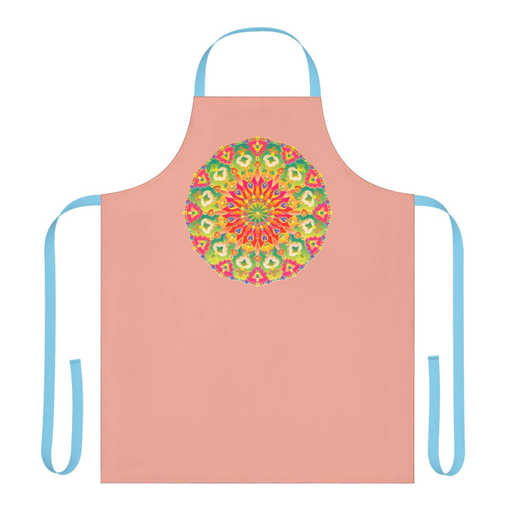 Mandala Art Apron - Apricot - Kitchen Decor All Over Prints - Blululi