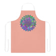 Mandala Art Apron - Apricot - Kitchen Decor All Over Prints - Blululi