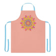 Mandala Art Apron - Apricot Kitchen Decor All Over Prints - Blululi