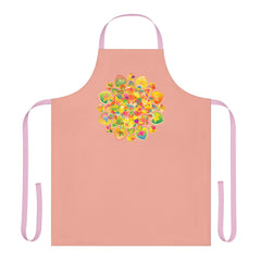 Mandala Art Apron - Apricot - Kitchen Decor All Over Prints - Blululi