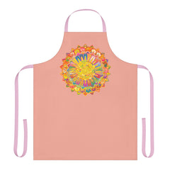 Mandala Art Apron - Apricot - Kitchen Decor All Over Prints - Blululi