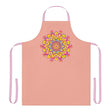 Mandala Art Apron - Apricot Kitchen Decor All Over Prints - Blululi