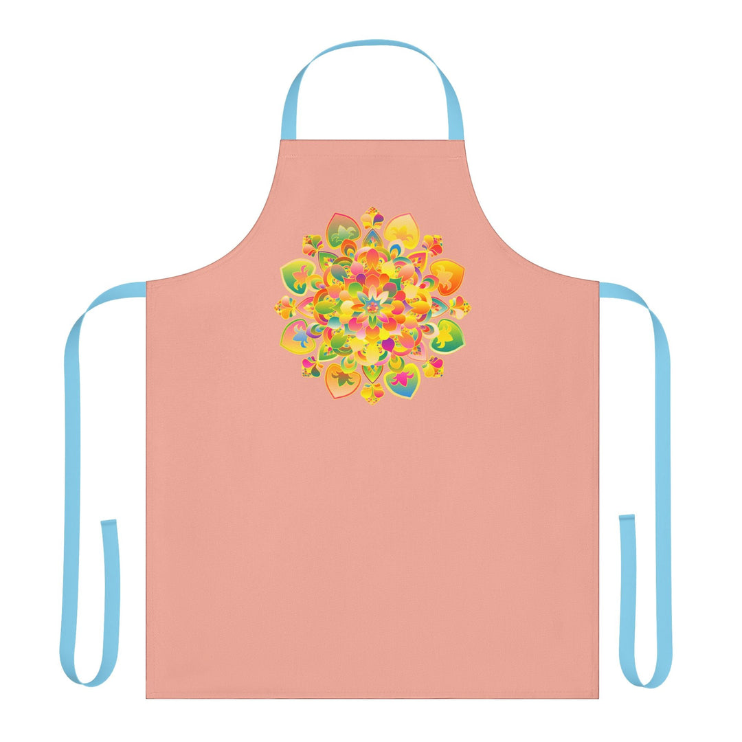 Mandala Art Apron - Apricot - Kitchen Decor All Over Prints - Blululi