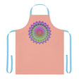 Mandala Art Apron - Apricot Kitchen Delight All Over Prints - Blululi