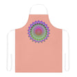 Mandala Art Apron - Apricot Kitchen Delight All Over Prints - Blululi