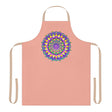 Mandala Art Apron - Apricot & Purple All Over Prints - Blululi